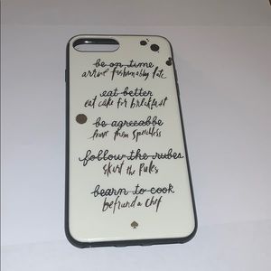 iPhone 7/8 plus kate spade case